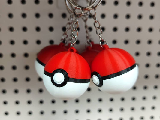 Pokeball Keychains