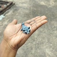 Flexi Raccoon Keychain & Magnet – Cute Articulated Animal Charm